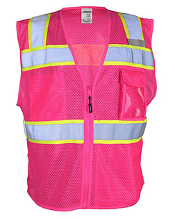Kishigo B150-156 EV Series® Enhanced Visibility 3 Pocket Mesh Vest