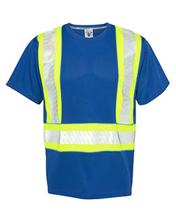 Kishigo B200-204  EV Series® Enhanced Visibility Contrast Pocket T-Shirt