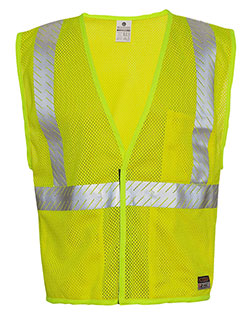 Kishigo FM389 Flame-Resistant Breathable Mesh Vest at BigNTallApparel