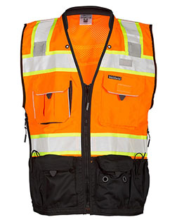 Kishigo S5002-5003 Premium Black Series® Surveyors Vest