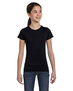 LAT 2616 Girls' Fine Jersey Tee
