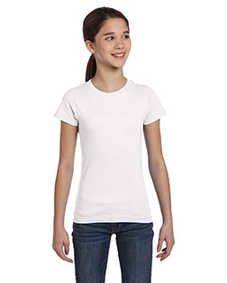 LAT 2616  Girls' Fine Jersey Tee