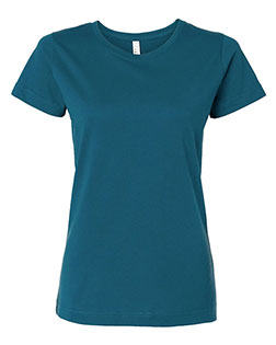 LAT 3516 Ladies' Fine Jersey T-Shirt at BigNTallApparel