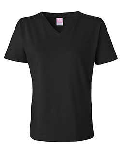 LAT 3587  Women's Premium Jersey V-Neck Tee