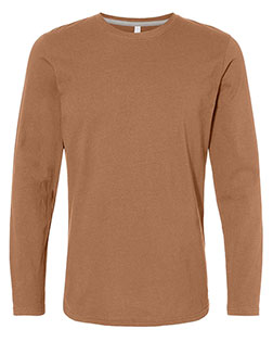 LAT 6918 Men 's Fine Jersey Long-Sleeve at BigNTallApparel