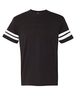 LAT 6937  Football Fine Jersey Tee