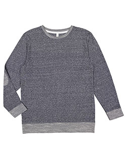 LAT 6965 Harborside Mélange French Terry Pullover