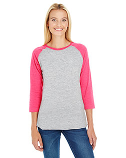LAT LA3530 Ladies'' Baseball T-Shirt