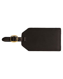 Leeman LG-9094  Grand Central Luggage Tag Sueded Leather