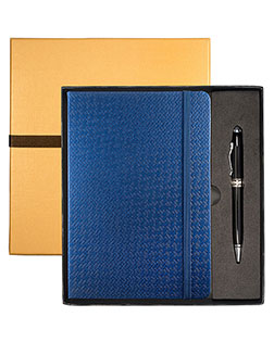 Leeman LG-9264  Tuscany™ Textured Journal And Executive Stylus Pen Set
