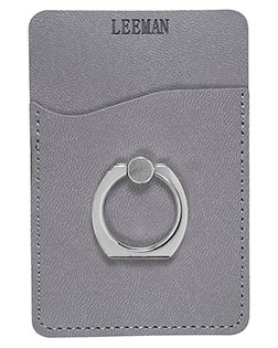 Leeman LG-9378  Tuscany™ Card Holder With Metal Ring Phone Stand