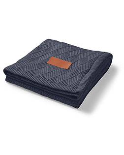 Leeman LG319  Trellis Knit Blanket