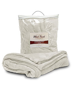 Liberty Bags 8721 Mink Touch Luxury Blanket at BigNTallApparel