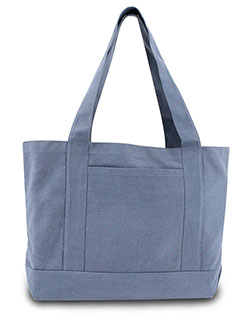 Liberty Bags 8870 Men Seaside Cotton Canvas 12 oz. Pigt-Dyed Boat Tote