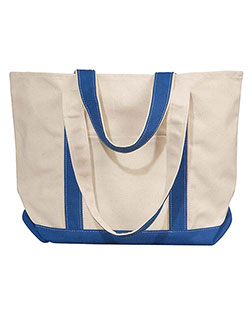 Liberty Bags 8871 Women Windward Large Cotton Canvas Classic Boat Tote