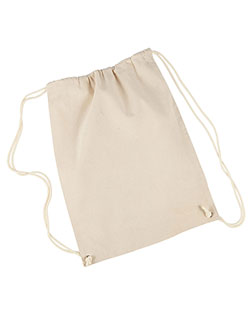 Liberty Bags 8875 Men Cotton Drawstring Backpack