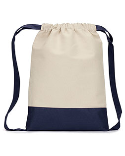 Liberty Bags 8876 Men Cape Cod Cotton Drawstring Backpack