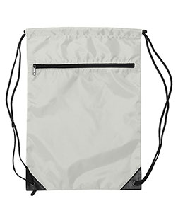 Liberty Bags 8888 Zippered Drawstring Backpack