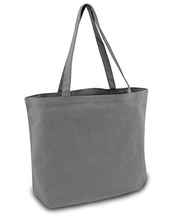 Liberty Bags LB8507 Men Seaside Cotton 12 oz. Pigt-Dyed Large Tote at BigNTallApparel