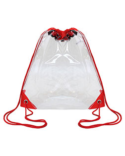 Liberty Bags OAD5007  Clear Drawstring Pack at Bigntall Apparel