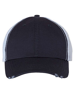 Mega Cap 6887  Frayed-Bill Twill Cap