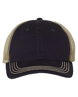 Mega Cap 6894  Washed Twill Trucker Cap