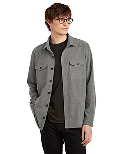 Mercer+Mettle ™ Long Sleeve Twill Overshirt MM2020 at BigNTallApparel