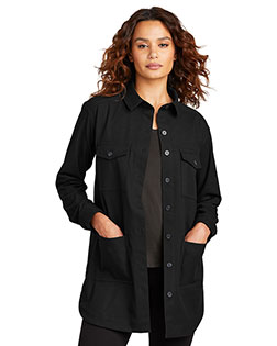 Mercer+Mettle ™ Women's Long Sleeve Twill Overshirt MM2021 at BigNTallApparel