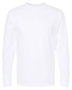 M&O 4820  Gold Soft Touch Long Sleeve T-Shirt at BignTallApparel