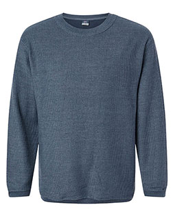 MV Sport 19179  Corded Crewneck Pullover at BignTallApparel