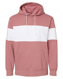 MV Sport 22709  Classic Fleece Colorblocked Hooded Sweatshirt at BignTallApparel