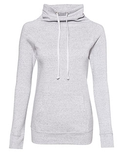 MV Sport W20155 Women’s Space-Dyed Cowl Neck Sweatshirt at BigNTallApparel