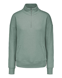MV Sport W20189 Women's Cloud Fleece Quarter-Zip Sweatshirt