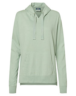 MV Sport W21404  Women's Sueded Jersey Hooded Sweatshirt