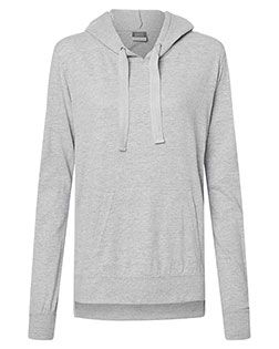 MV Sport W21404 Women's Sueded Jersey Hooded Sweatshirt at BigNTallApparel