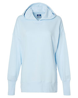 MV Sport W23720  Women's French Terry Hooded Sweatshirt