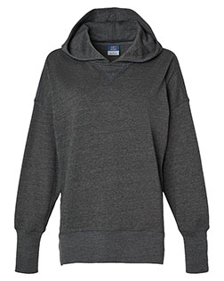 MV Sport W23720 Women's French Terry Hooded Sweatshirt at BigNTallApparel