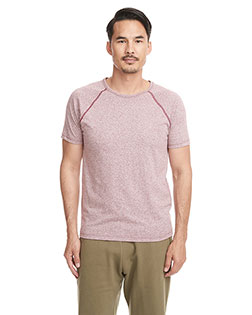 Next Level Apparel 2050  Men's Mock Twist Short-Sleeve Raglan T-Shirt