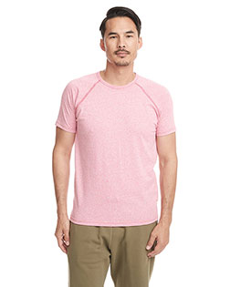 Next Level Apparel 2050 Men's Mock Twist Short-Sleeve Raglan T-Shirt In Big & Tall Sizes