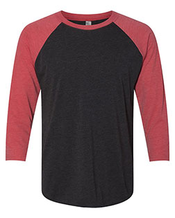 Next Level 6051  Unisex Triblend Three-Quarter Raglan T-Shirt