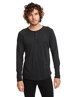 Next Level 6072  Unisex Triblend Henley