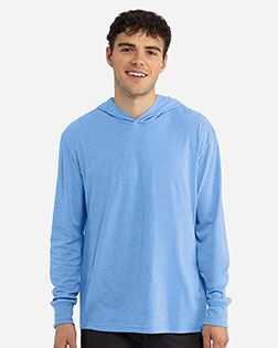 Next Level Apparel 6221 Unisex CVC Hoodie Long Sleeve T-Shirt At BigNTallApparel