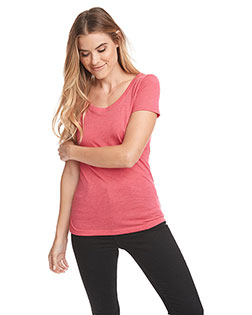 Next Level 6730 Women’s Triblend Scoop Neck T-Shirt