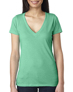 Next Level Apparel 6740  Ladies' Triblend Deep V