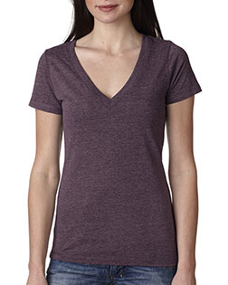 Next Level Apparel 6740  Ladies' Triblend Deep V