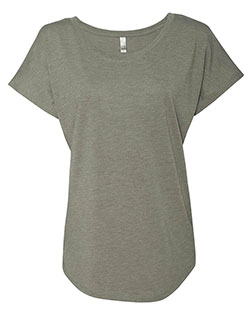 Next Level 6760 Women’s Triblend Dolman T-Shirt In Big & Tall Sizes