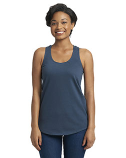 Next Level Apparel 6933 Ladies' French Terry Racerback Tank at BigNTallApparel