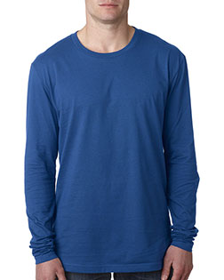 Next Level N3601 Men 's Cotton Long-Sleeve Crew at BignTallApparel