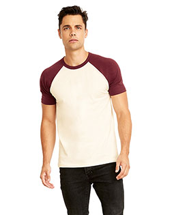 Next Level N3650 Men Unisex Raglan Short-Sleeve T-Shirt