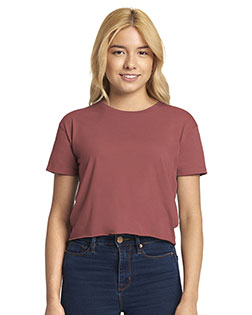 Next Level N5080 Ladies' Festival Cali Crop T-Shirt at BigNTallApparel